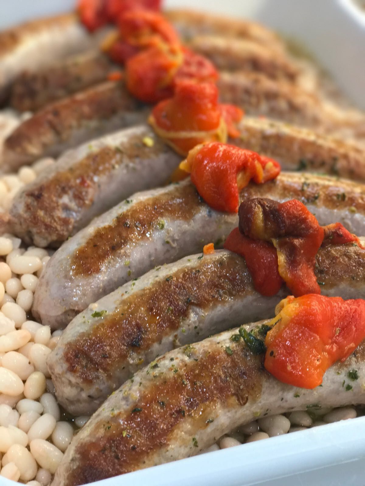 Butifarra de pages amb mongetes