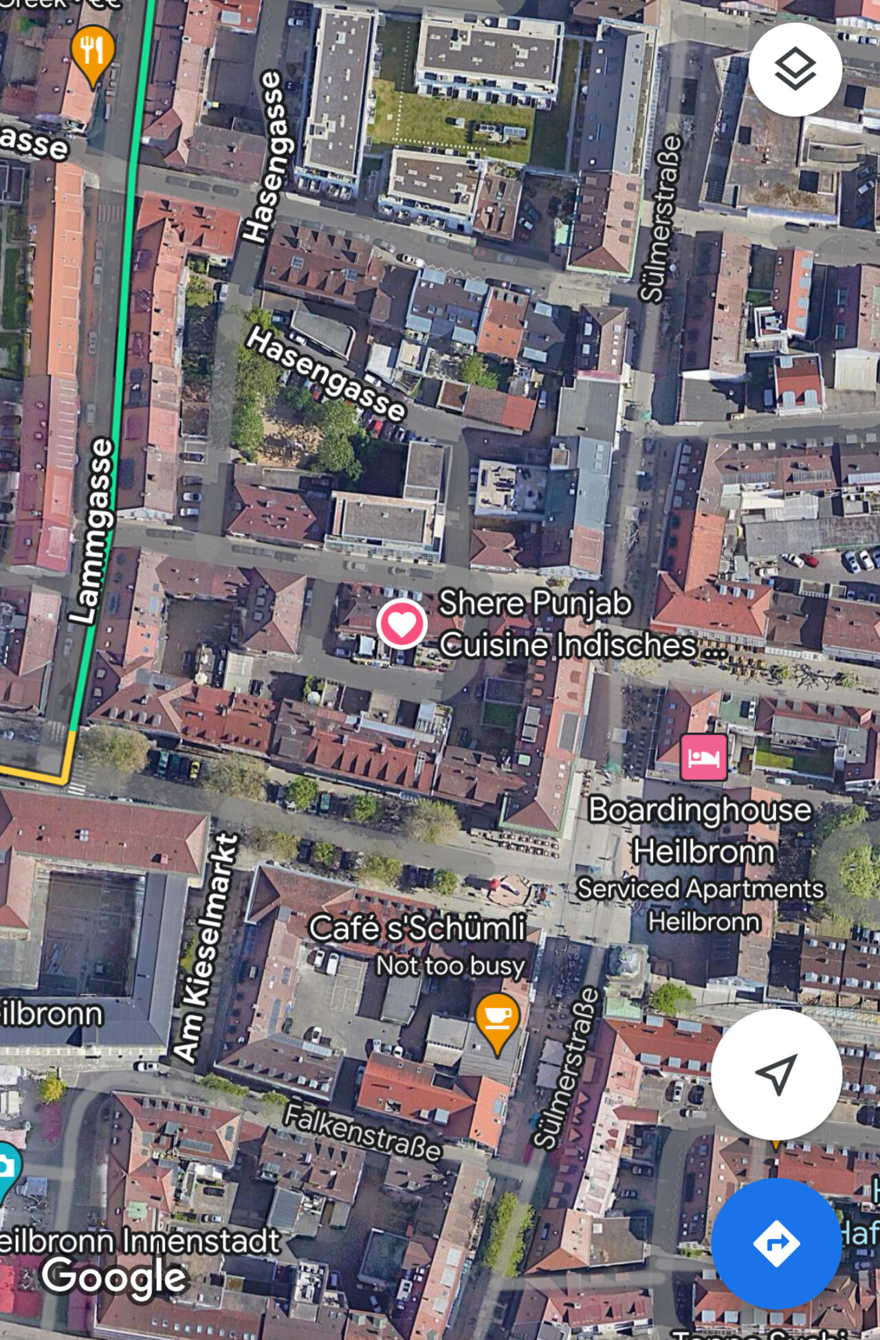 Restaurant - Google Map