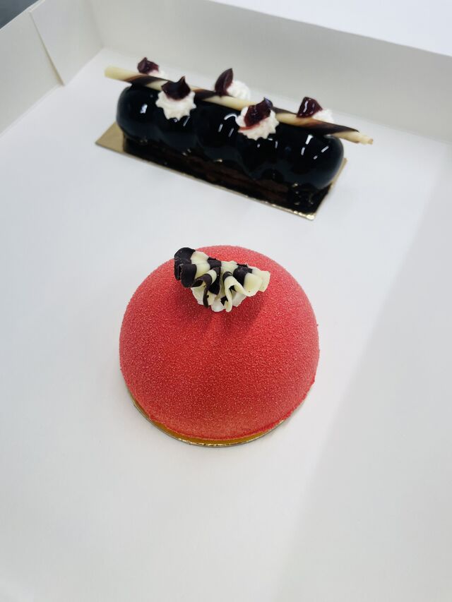 Forêt noire ,mango rouge