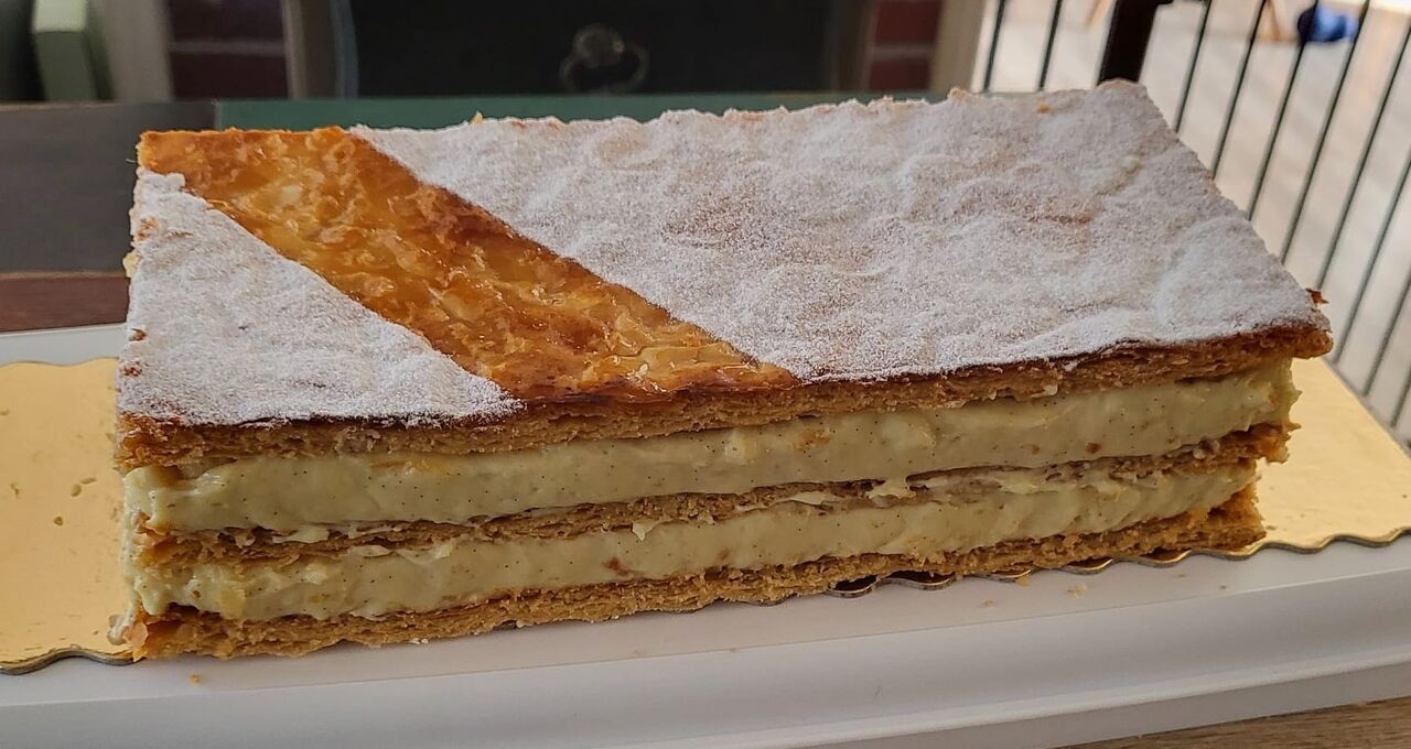 Millefeuille à la vanille