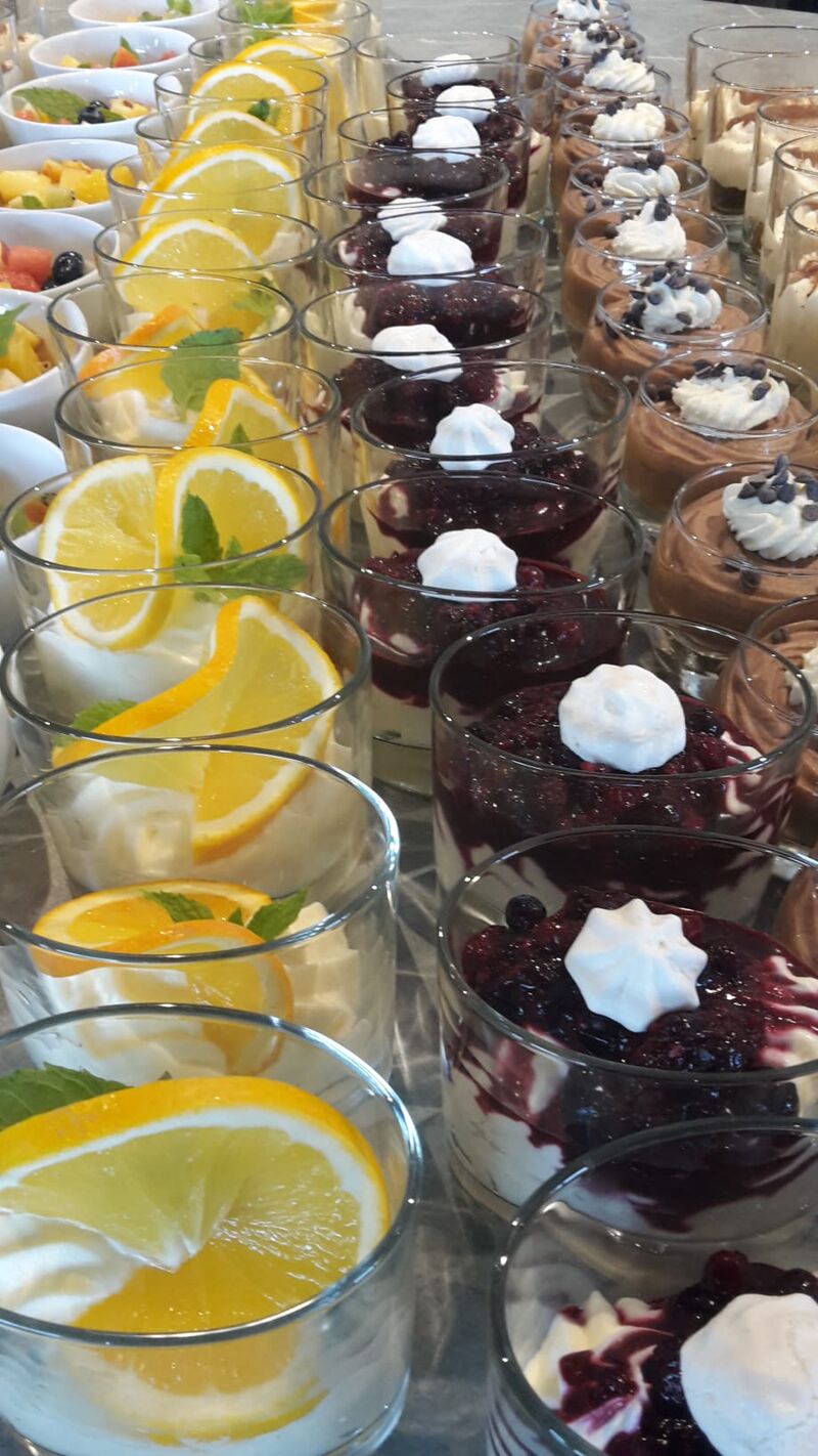 Desserten à volonté!