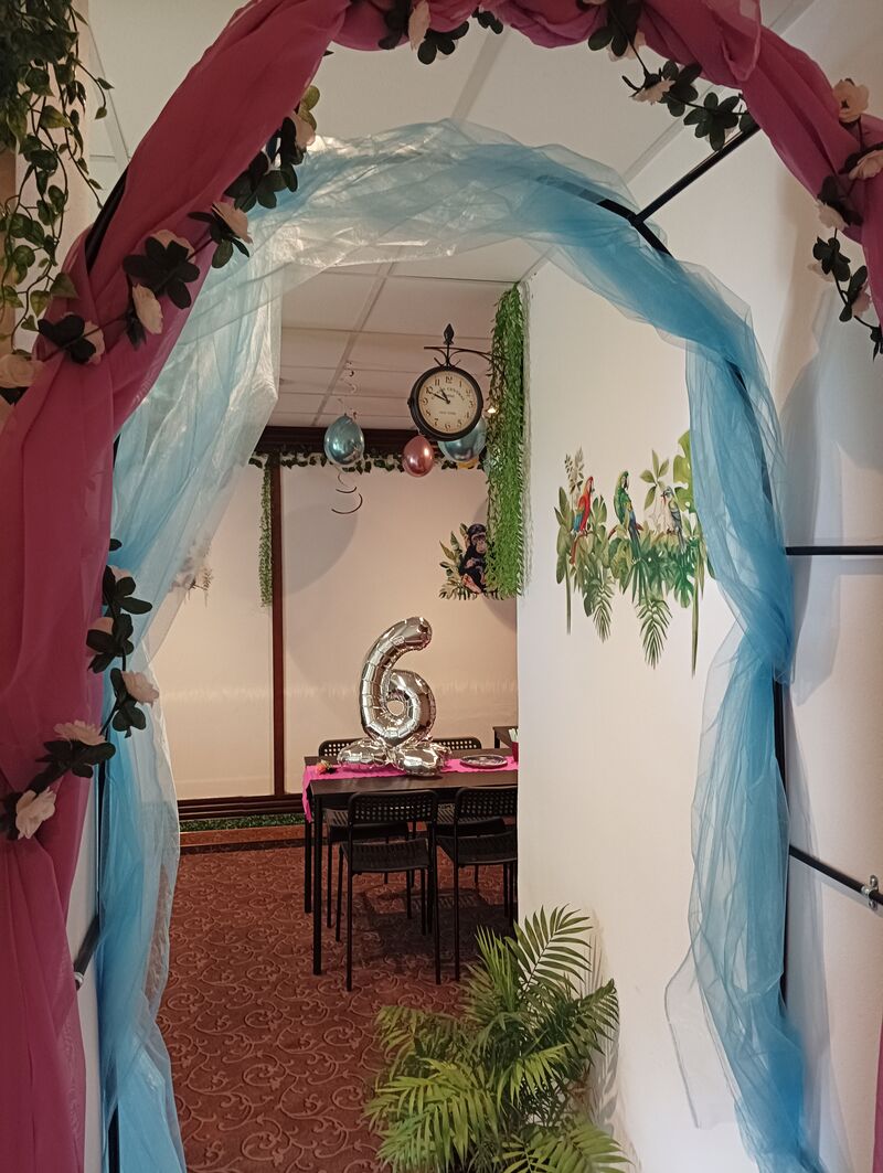 Oslava k 6. narozeninám pro dívku