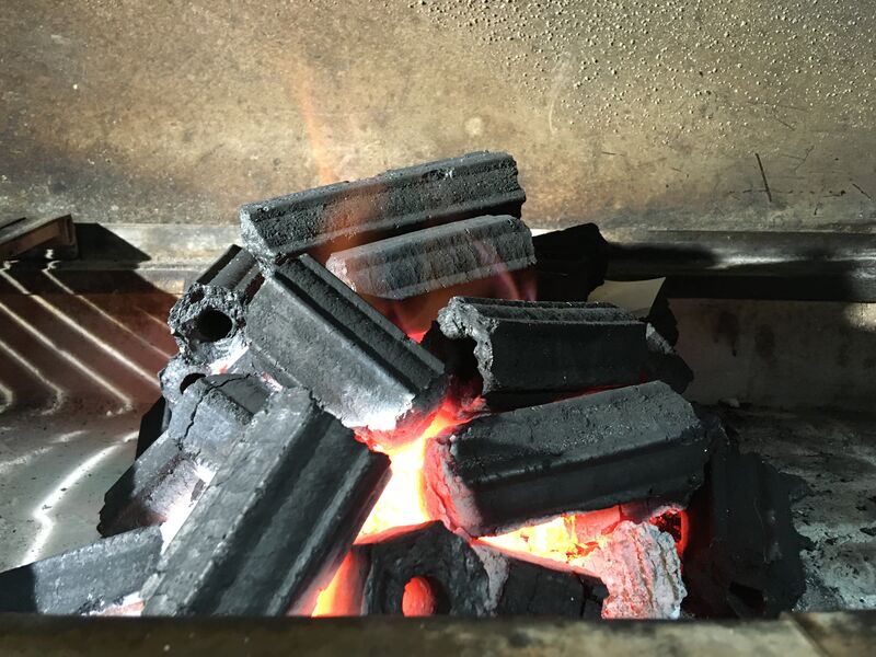 Cuisson de nos grillades 