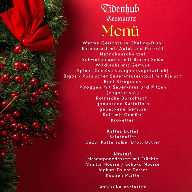Weihnachtsmenu