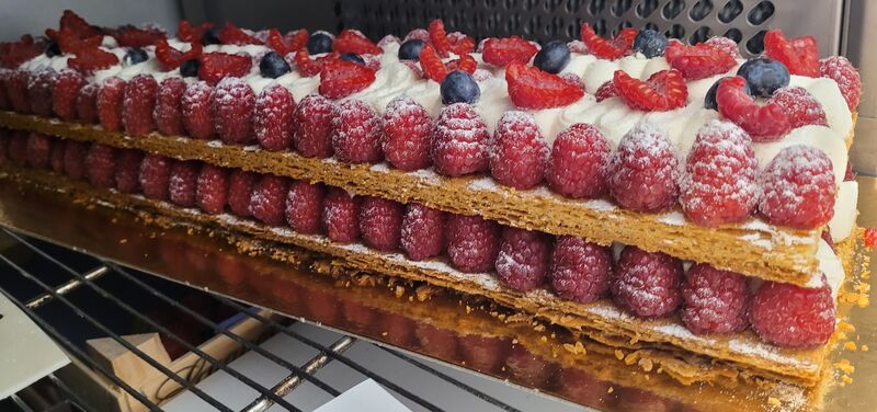 LE MILLE FEUILLE FRUITS ROUGES