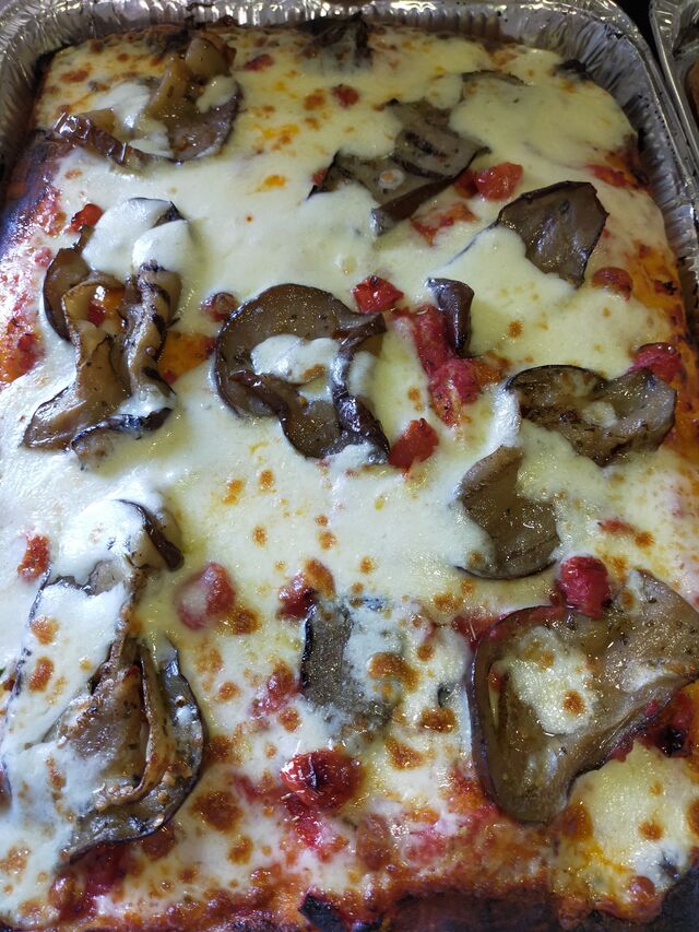 Aubergines mozza
