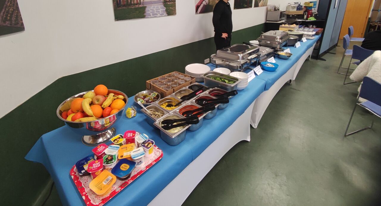 linea de autoservicio catering