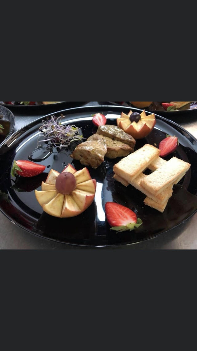 Foie gras poêlée aux Pommes