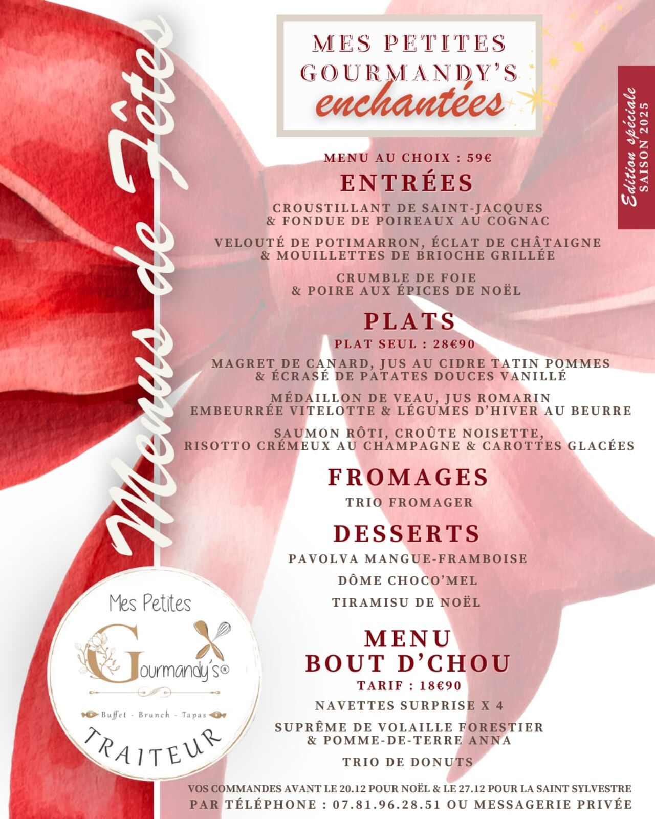 Carte des fêtes 2025