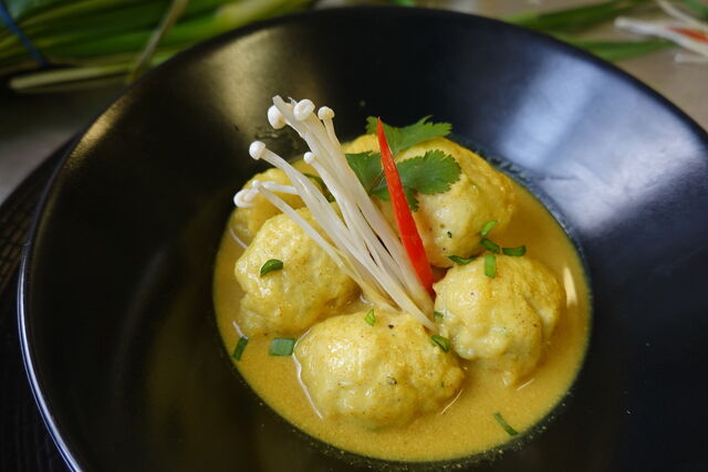 Boulette poisson et gambas à la Japonaise Janvier 2021 Emporter