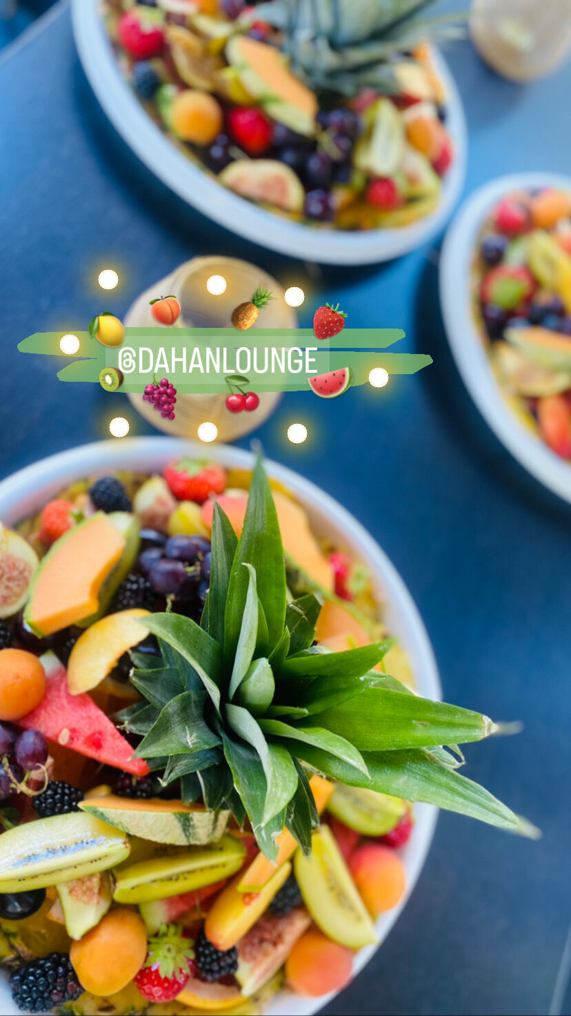 Plateaux de fruits frais maison
Sur commande