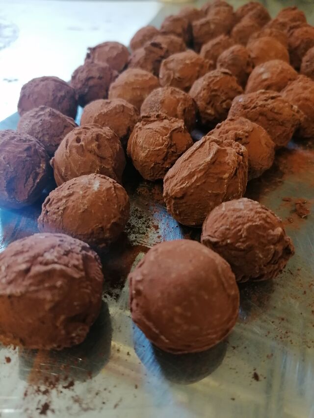 Truffes en chocolat maison 
