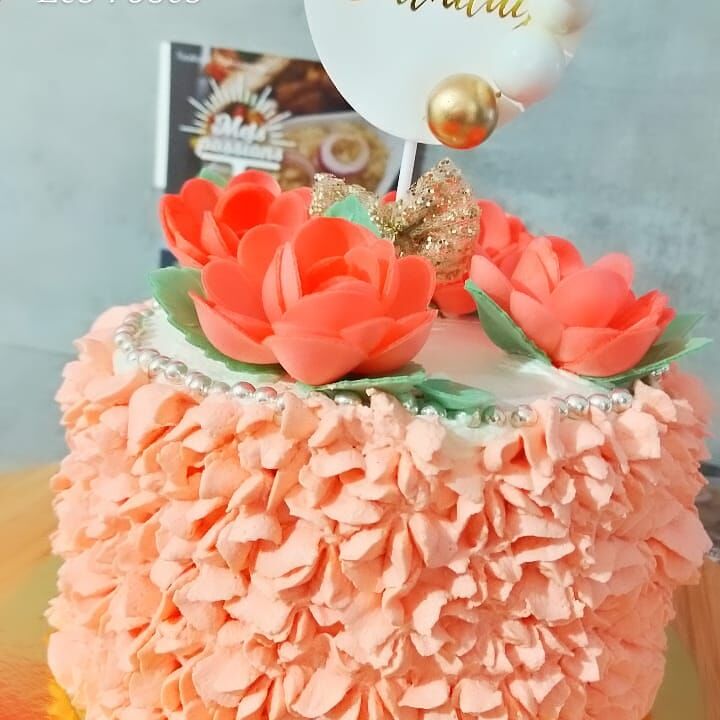 Molly cake vanille/ ganache montée chocolat lait