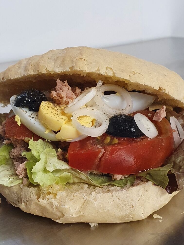 Pan bagnat avec notre pain maison