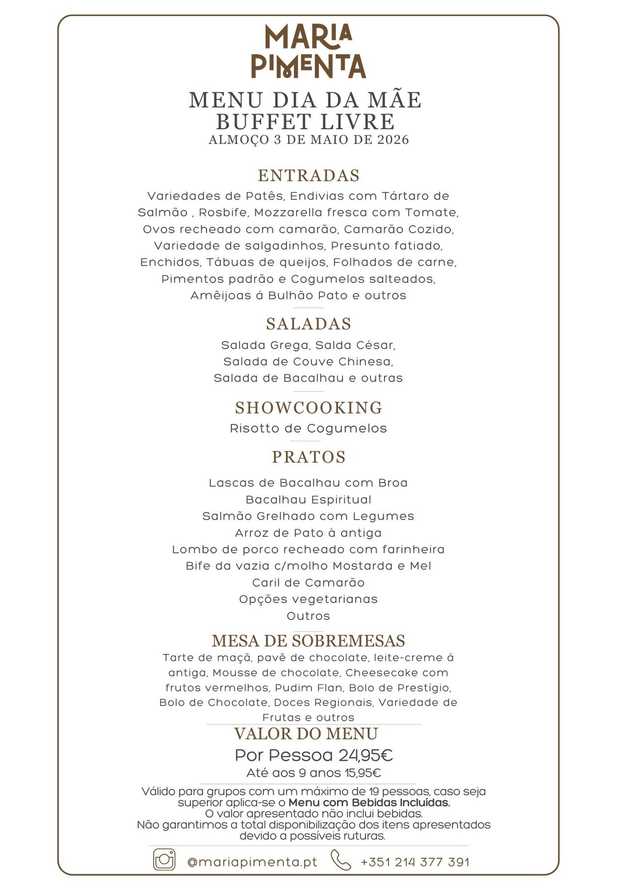 Mãe merece o melhor!