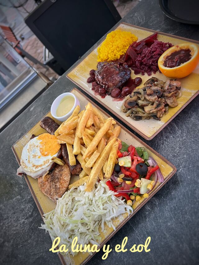 Piept de Rata la cuptor și platou mixt 2