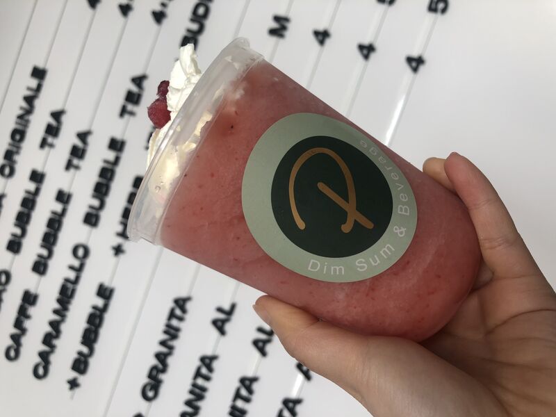 Granita alla Fragola (Granita Al Caffe /Granita al Mango)
Strawberry Smoothie (Caffee Smoothie/Mango Smoothie)