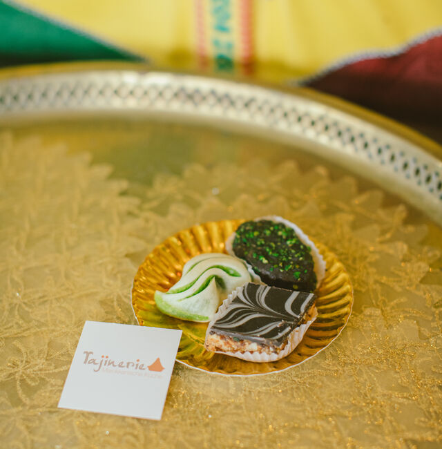 Feinstes handgearbeitetes Gebäck mit edlen Zutaten.