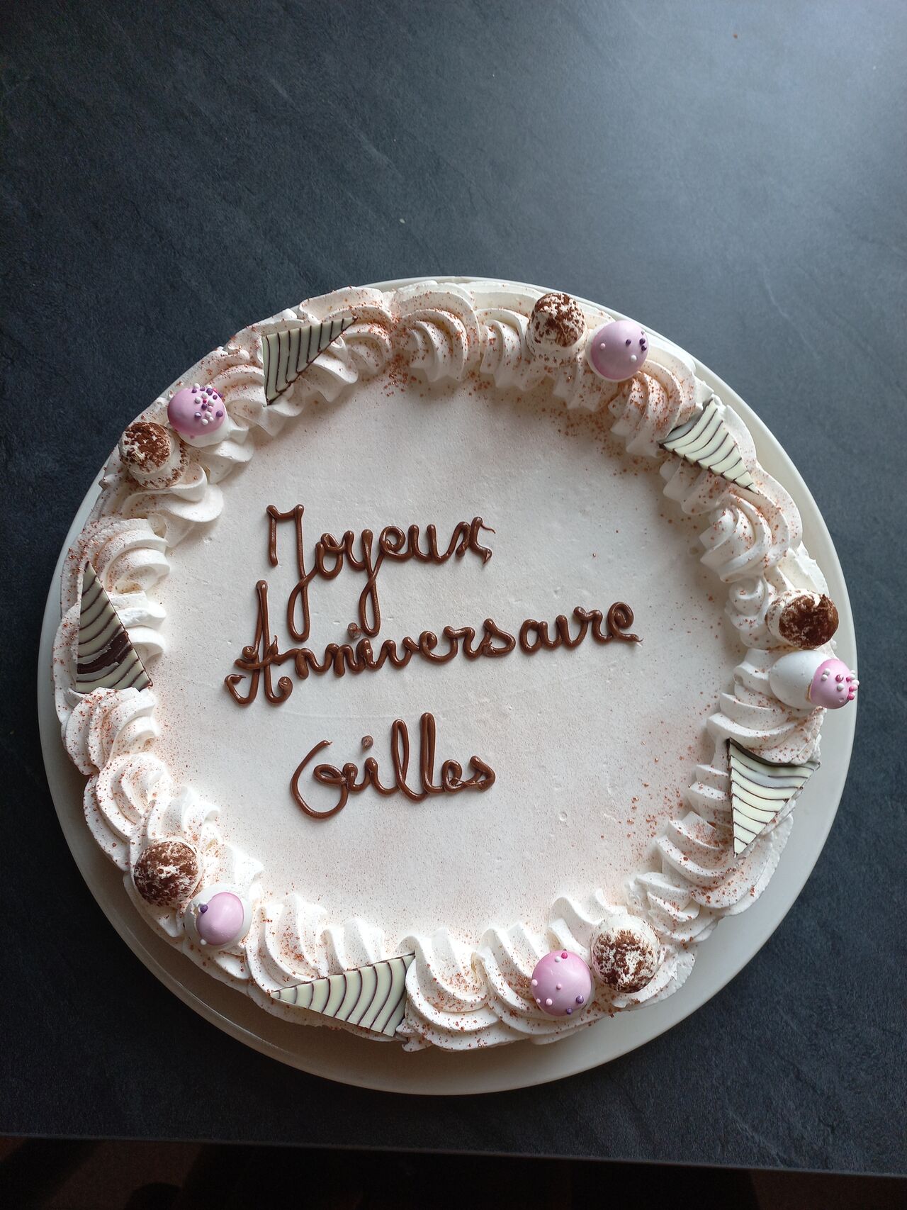 Gâteau anniversaire