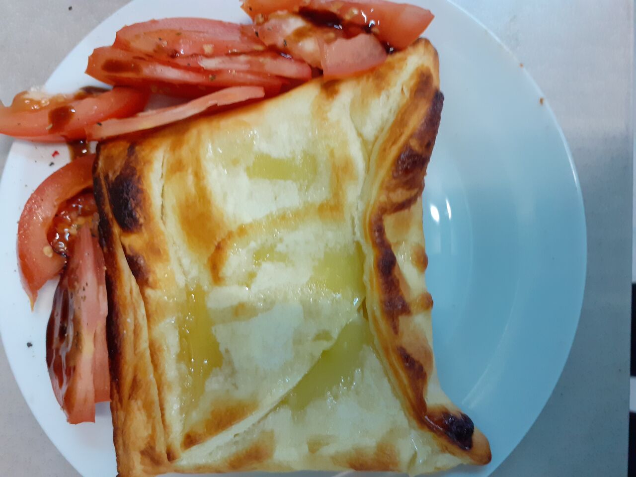 Feuilleté au chèvre 