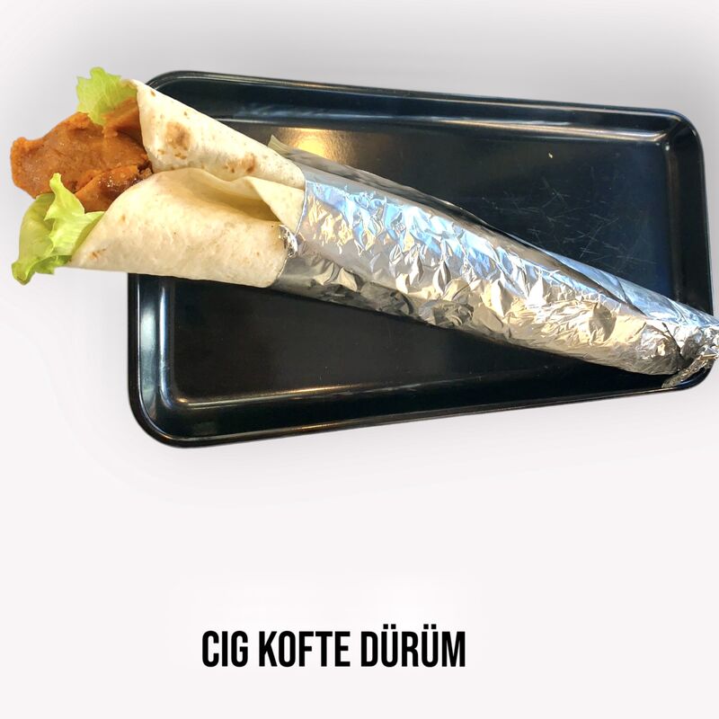 Cig köfte dürüm