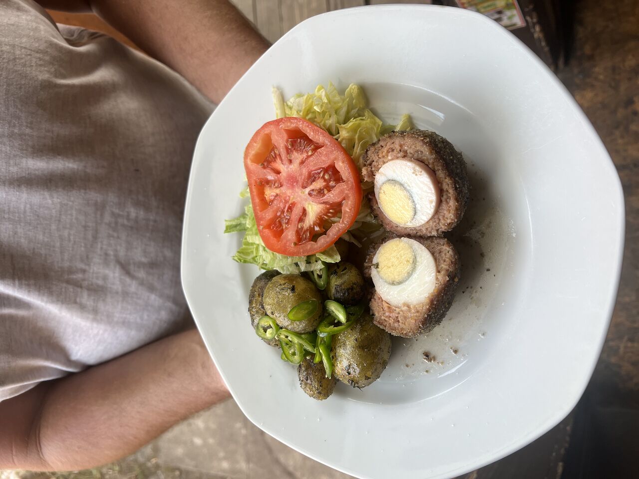 Pštrosí vejce na grilu ;)