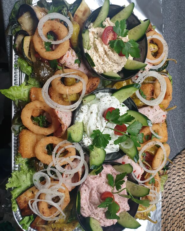 XXL Vorspeise Teller 