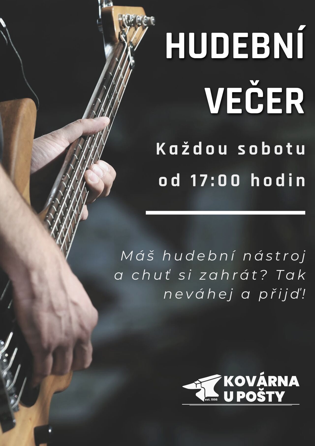🎸 Hudební večery v Kovárně U Pošty