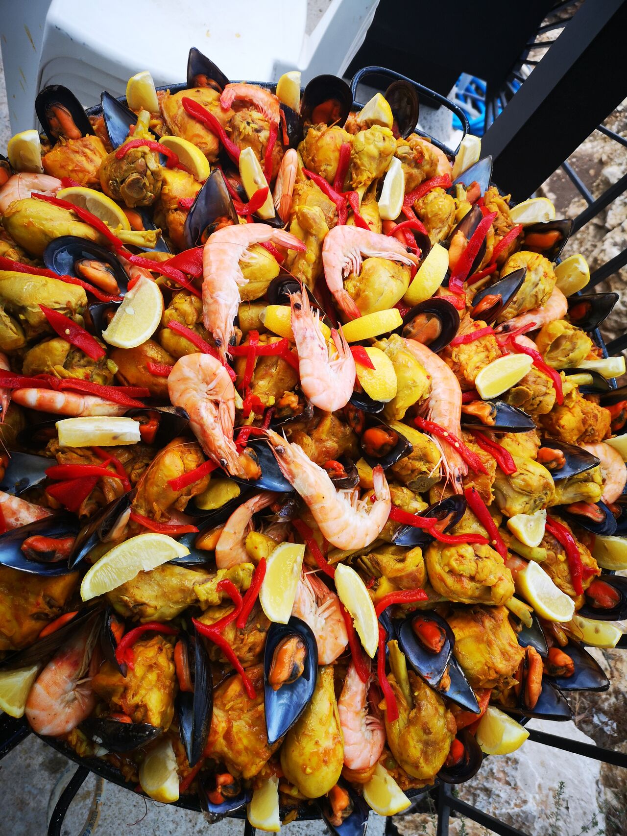 Paella sur commande uniquement