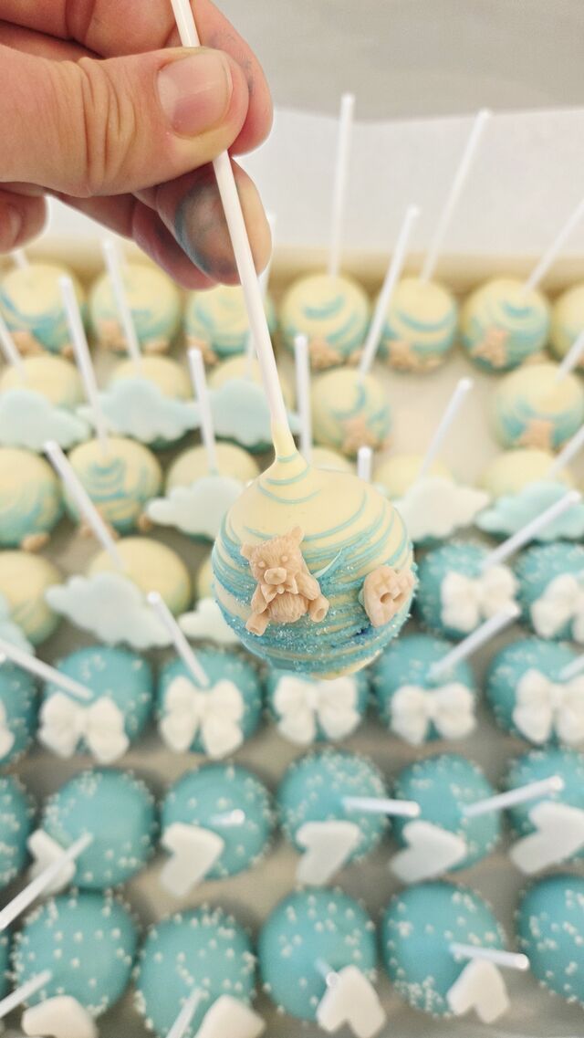 Cake pops garçon 