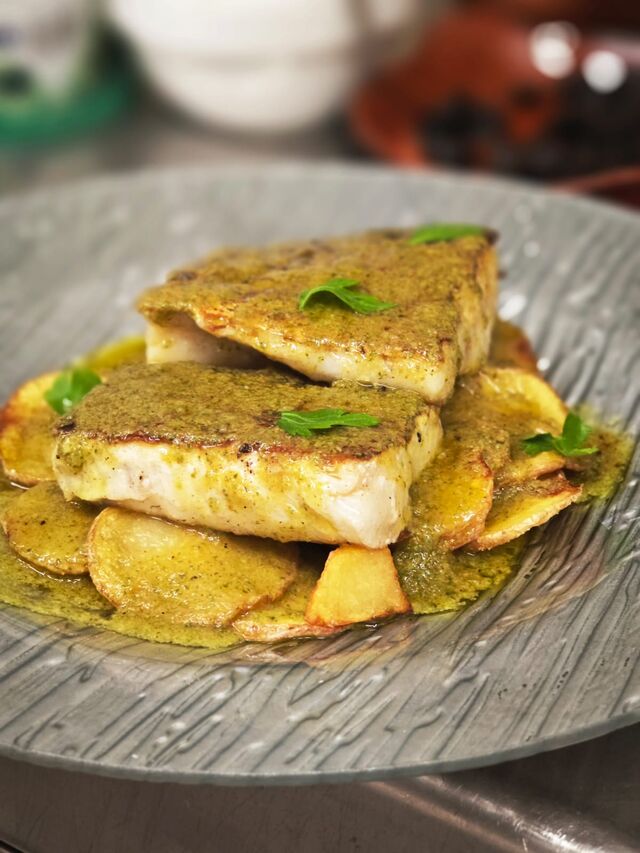 Merluza en salsa verde