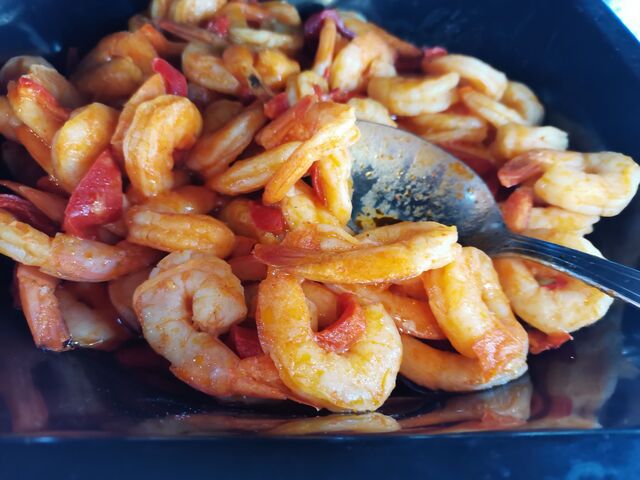 Gambas à la mexicaine