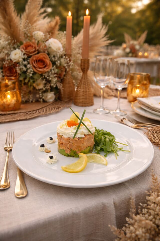 Tartare aux 2 saumons 