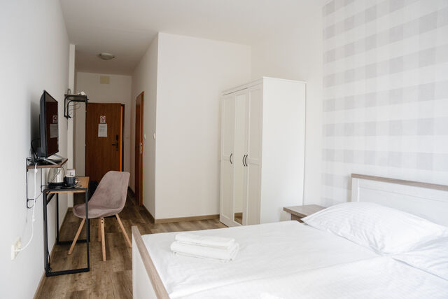 Pokoj komfort s manželskou postelí