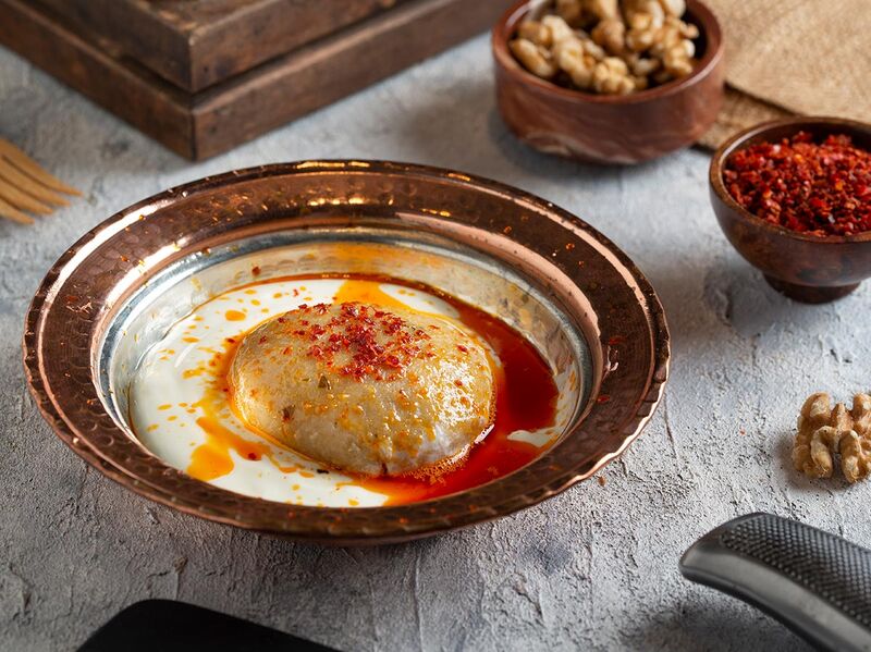 Haşlama içli Köftr