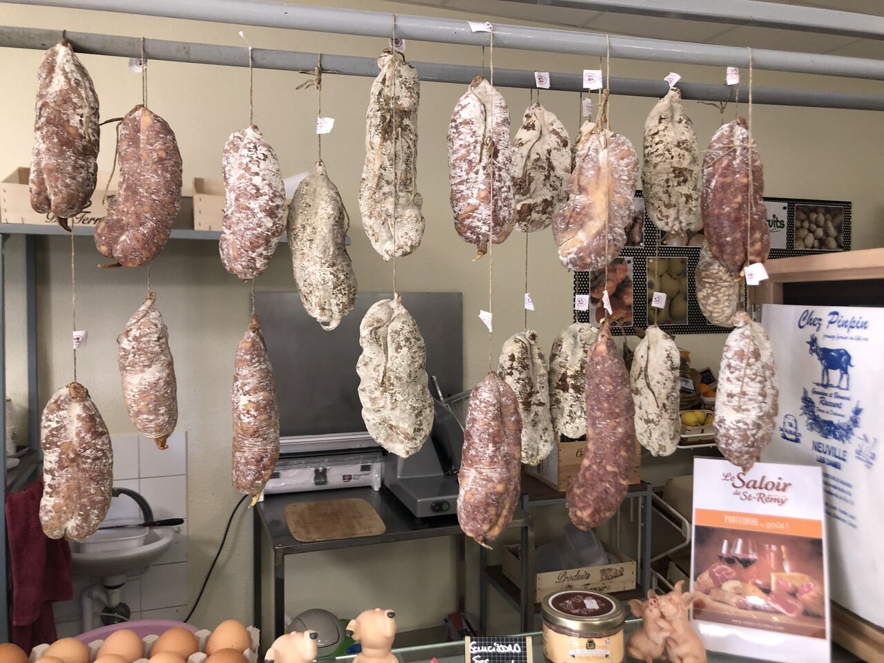 Saucissons du saloir de St Remy