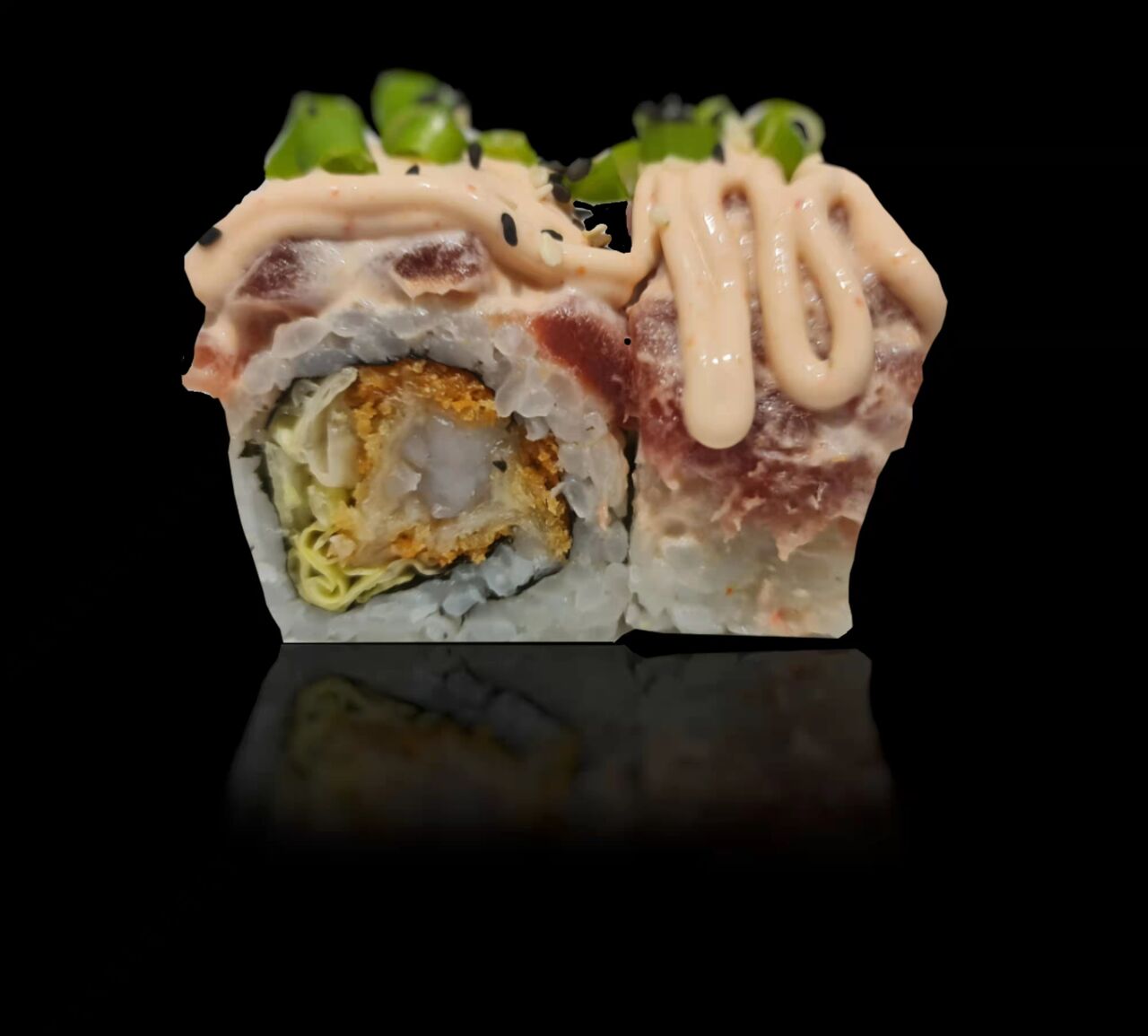 California spacy tuna crunch