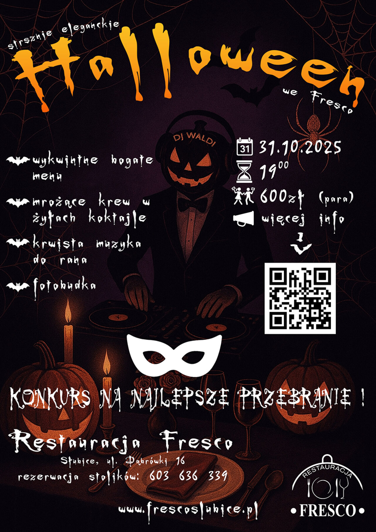 Strasznie eleganckie HALLOWEEN