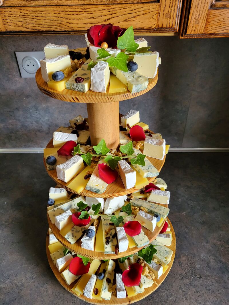 pièces montée de fromage