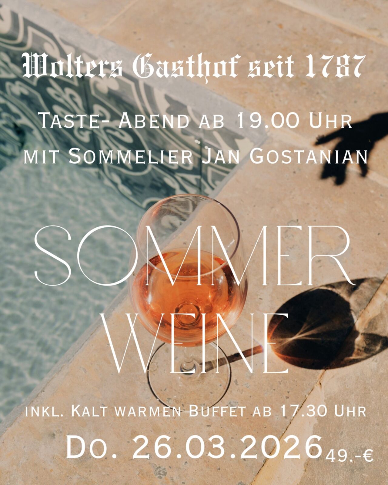 Taste Abend in Weddelbrook