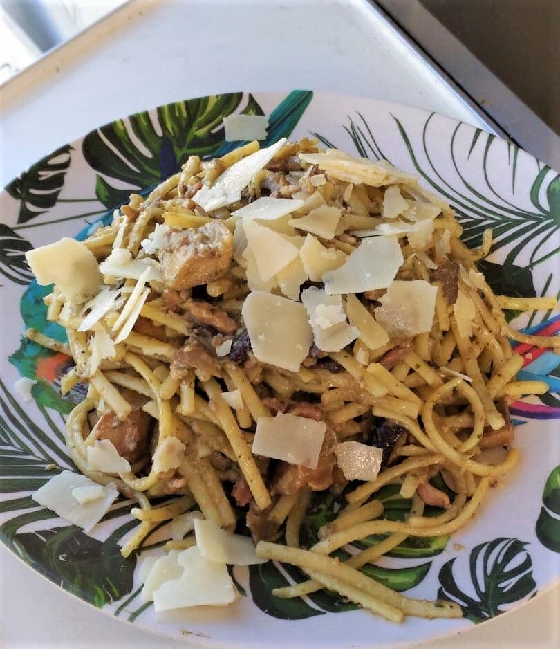 Linguines aux cèpes