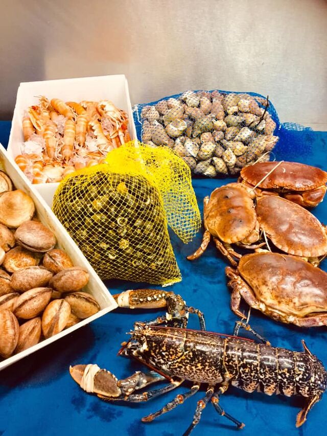 réception fruits de mer frais