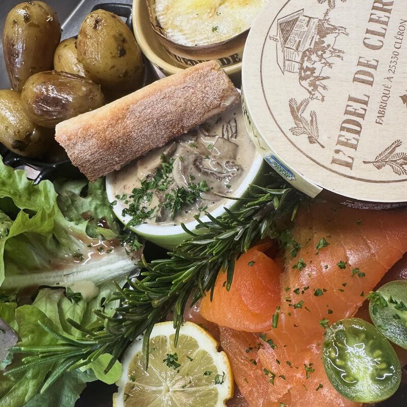 l' assiette gourmande de la vallée de la loue