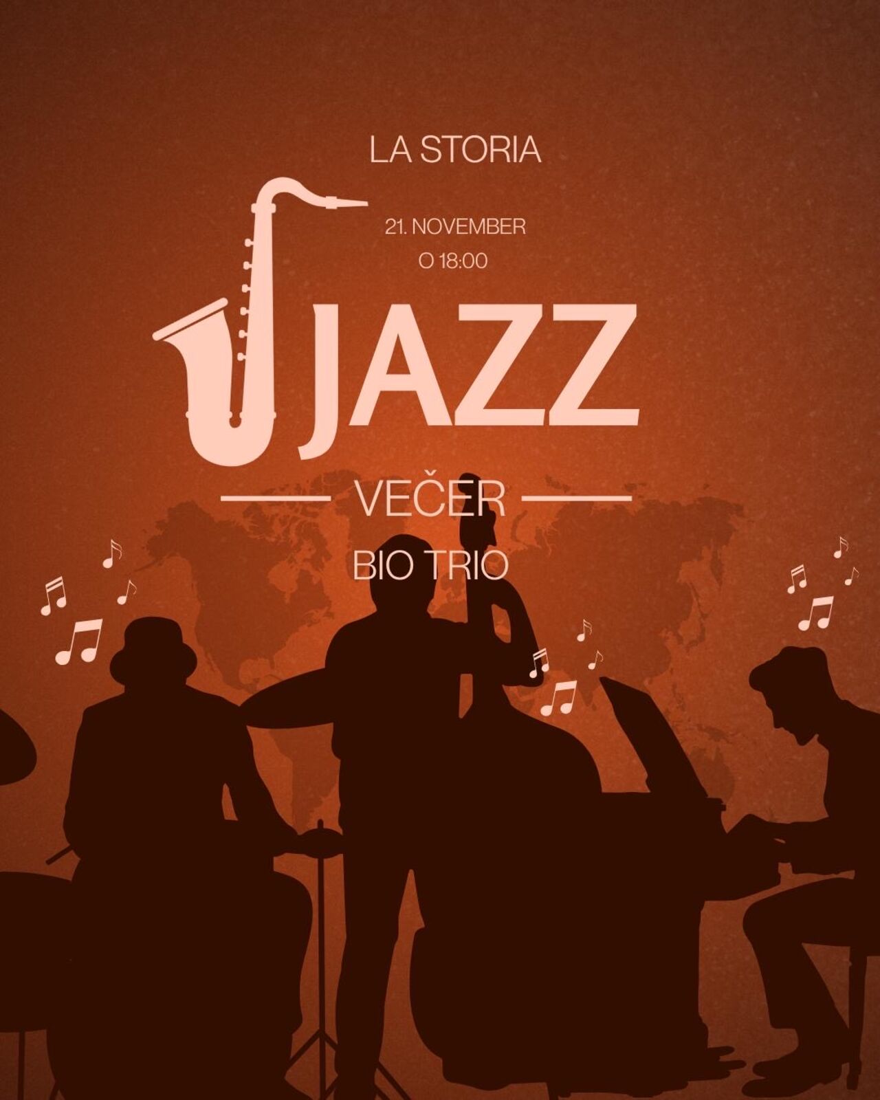 Jazz večer 19.12.2025 o 18:00