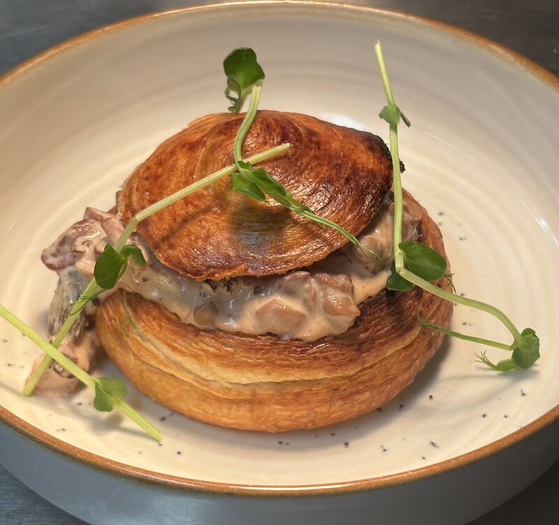 Feuilleté de riz de veau 