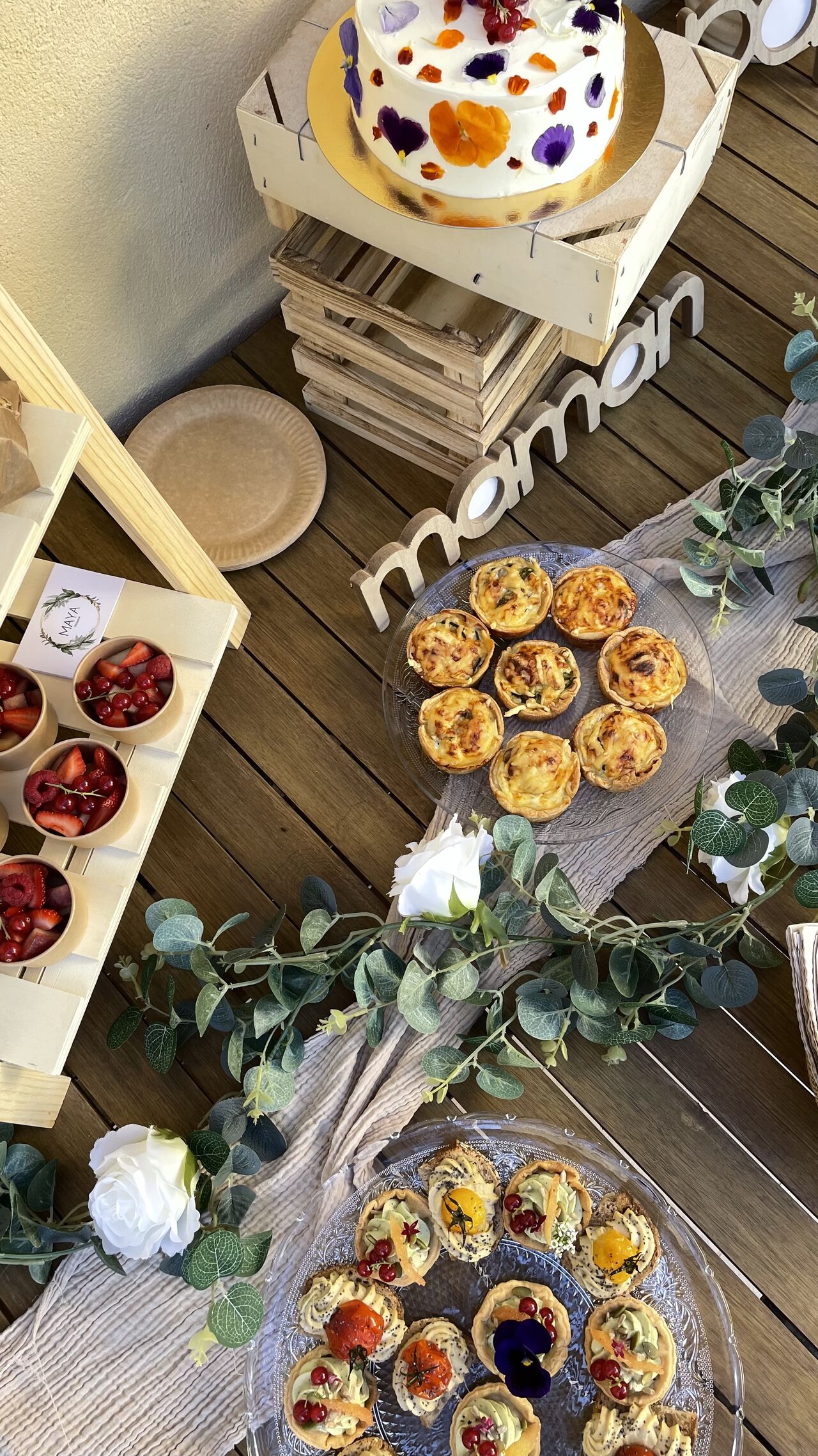 Buffet organiser pour une blessing way 