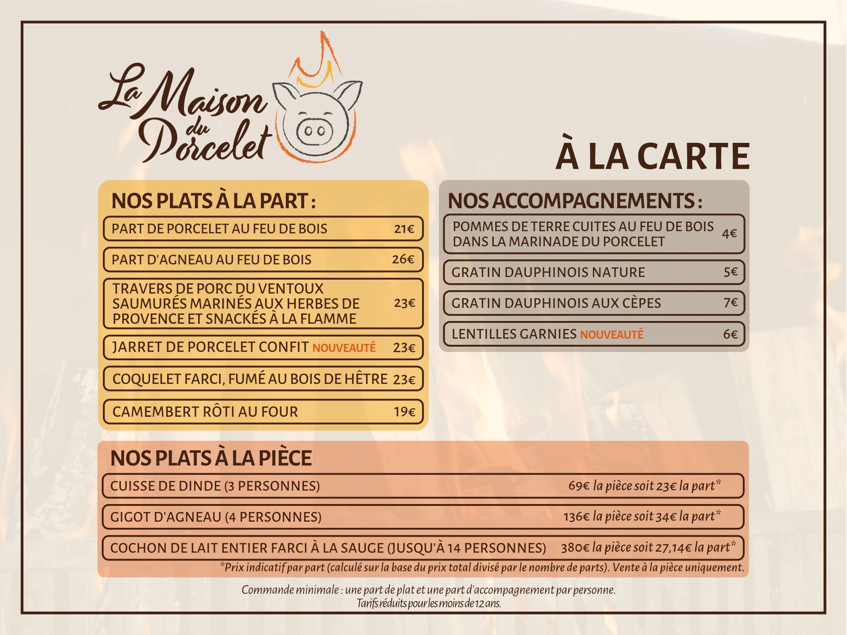Notre carte sur place