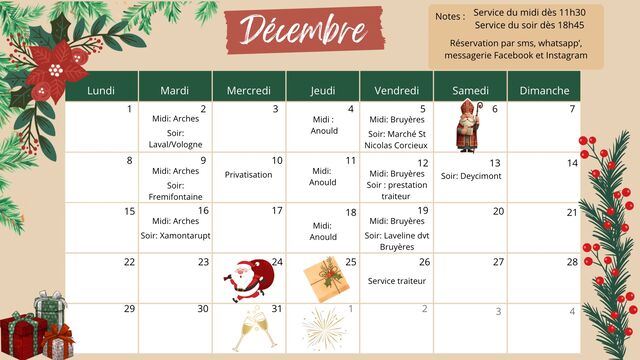 Les emplacements où vous pouvez nous retrouver ! 