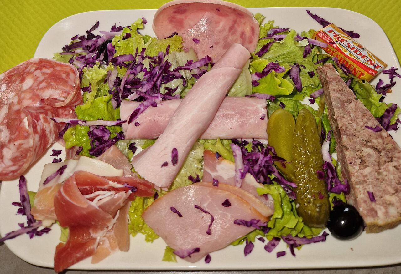 entrée de charcuteries