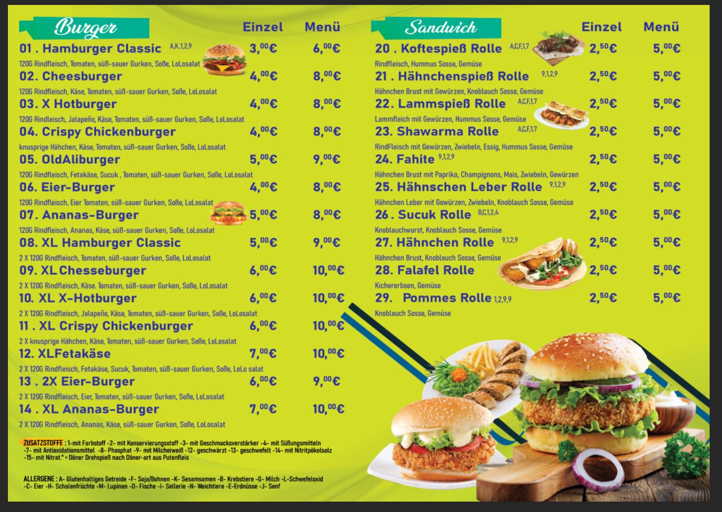 Kiwiburger - Essen | Turkish cuisine near me | Book now
